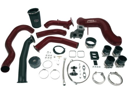 Wehrli 01-04.5 Chevrolet 6.6L LB7 Duramax S400 Turbo Install Kit (No Turbo) - Gloss White on Sale