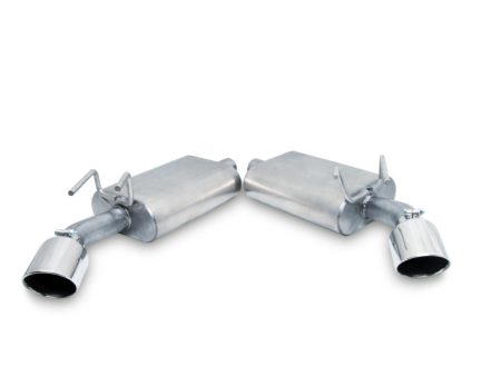 Gibson 10-15 Chevrolet Camaro LS 3.6L 2.25in Axle-Back Dual Exhaust - Stainless Cheap