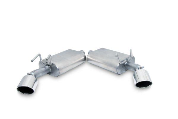 Gibson 10-15 Chevrolet Camaro LS 3.6L 2.25in Axle-Back Dual Exhaust - Stainless Cheap