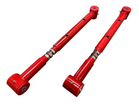 A-Body Rear Lower Control Arms| 1964-1972 (Red) Sale