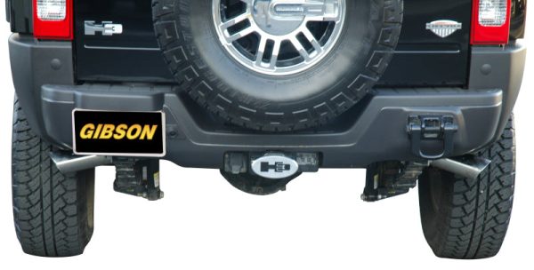 Gibson 08-10 Hummer H3 Alpha 5.3L 2.5in Cat-Back Dual Extreme Exhaust - Stainless Online now