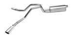 Gibson 02-05 Chevrolet Silverado 1500 Base 4.3L 2.5in Cat-Back Dual Extreme Exhaust - Stainless For Sale