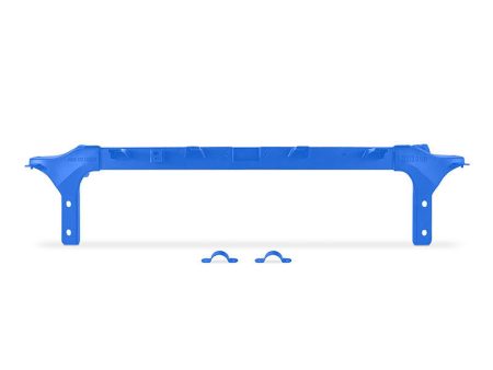 Mishimoto 2011-2016 Ford 6.4L Powerstroke Upper Support Bar - Micro-Wrinkle Blue For Discount