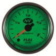 AutoMeter Gauge Fuel Level 2-1 16in. 0-280 Ohm Programmable NV Supply