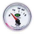 AutoMeter Gauge Fuel Level 2-1 16in. 73 Ohm(e) to 10 Ohm(f) Elec NV Sale